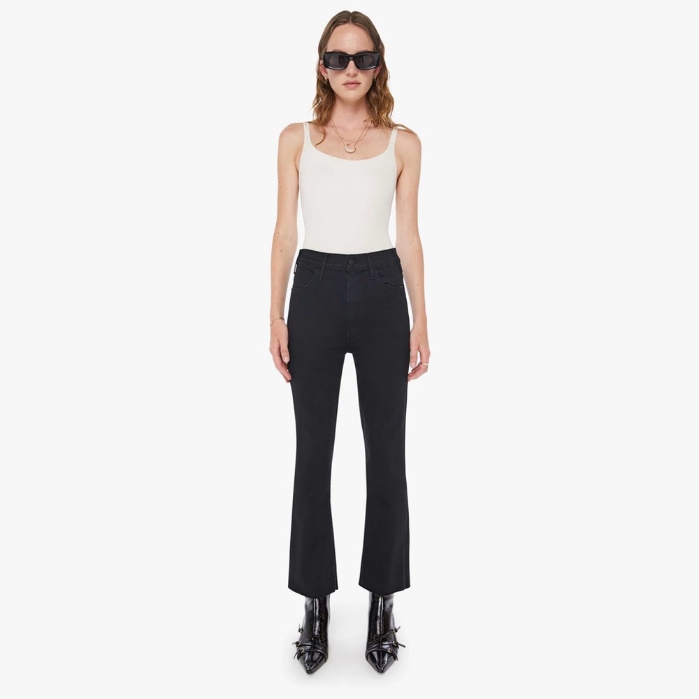 MOTHER Charcoal Denim Pants